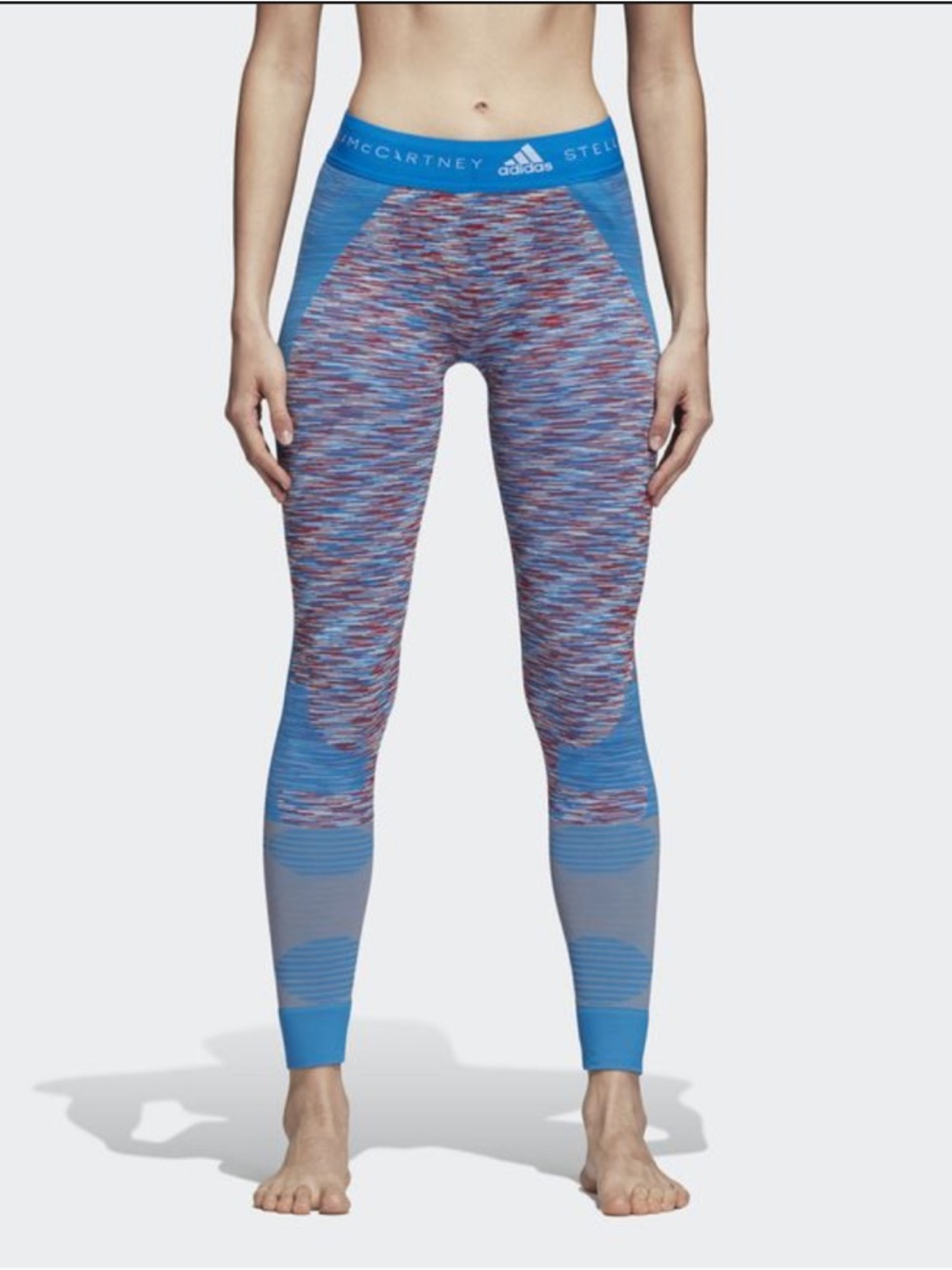 Stella McCartney x Adidas Seamless Spacedye Yoga Leggings Size XS - Picture 11 of 16
